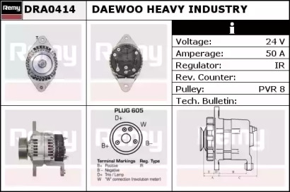 Генератор REMY DRA0414