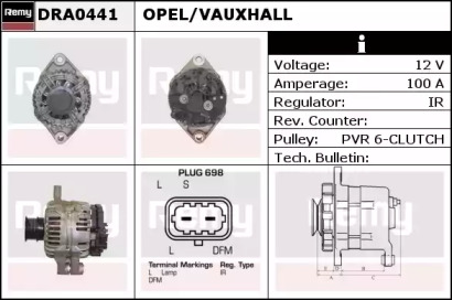 Генератор REMY DRA0441