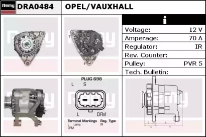 Генератор REMY DRA0484