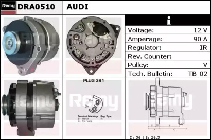 Генератор REMY DRA0510