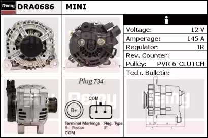 Генератор REMY DRA0686