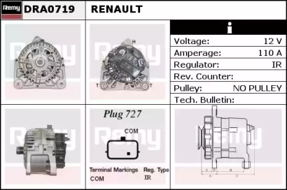 Генератор REMY DRA0719