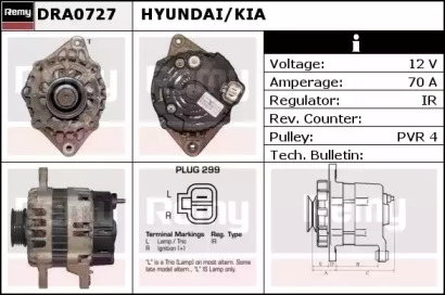 Генератор REMY DRA0727