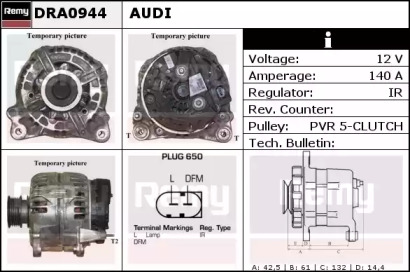 Генератор REMY DRA0944