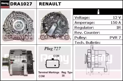 Генератор REMY DRA1027