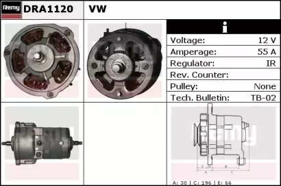 Генератор REMY DRA1120