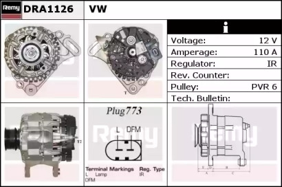 Генератор REMY DRA1126