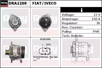 Генератор REMY DRA1209
