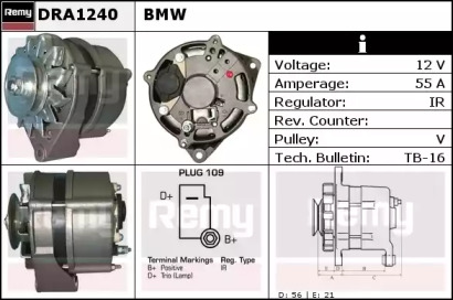 Генератор REMY DRA1240