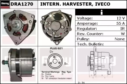 Генератор REMY DRA1270