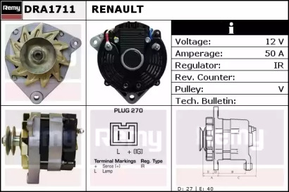 Генератор REMY DRA1711