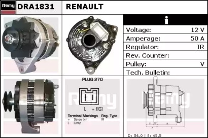 Генератор REMY DRA1831