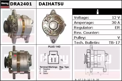 Генератор REMY DRA2401