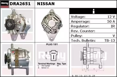 Генератор REMY DRA2651