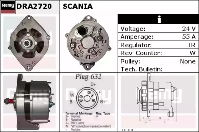 Генератор REMY DRA2720