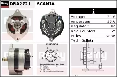 Генератор REMY DRA2721
