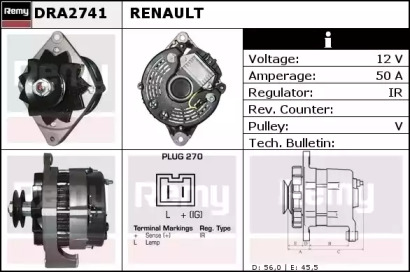 Генератор REMY DRA2741