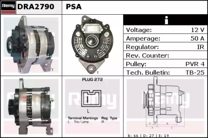 Генератор REMY DRA2790