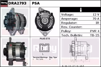 Генератор REMY DRA2793