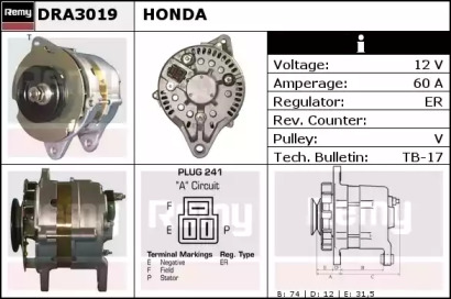 Генератор REMY DRA3019