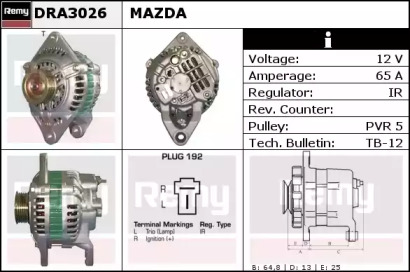 Генератор REMY DRA3026