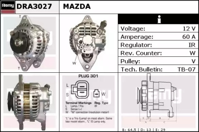 Генератор REMY DRA3027