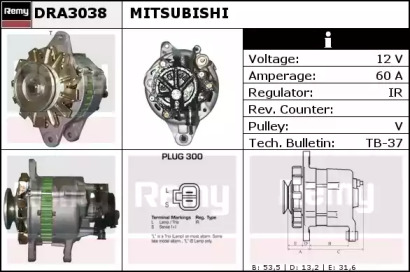 Генератор REMY DRA3038