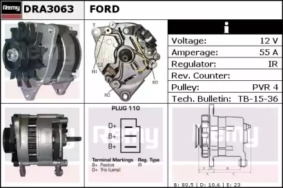 Генератор REMY DRA3063