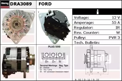 Генератор REMY DRA3089