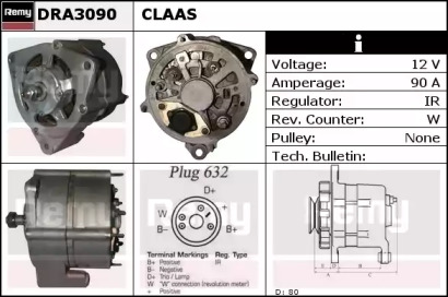 Генератор REMY DRA3090