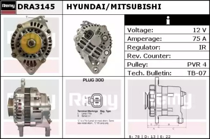 Генератор REMY DRA3145