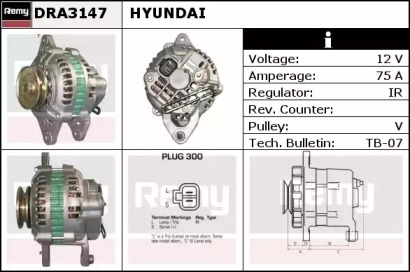 Генератор REMY DRA3147