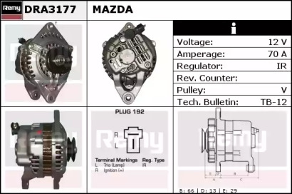 Генератор REMY DRA3177