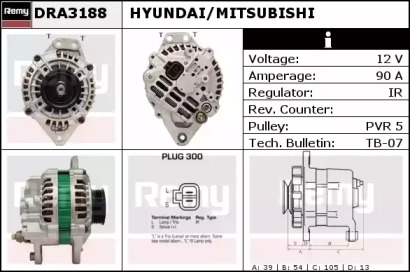 Генератор REMY DRA3188