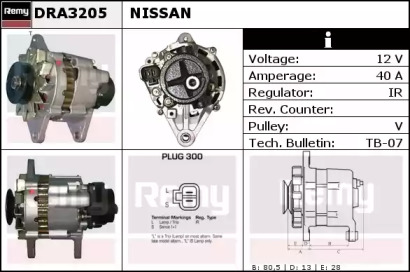 Генератор REMY DRA3205