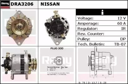 Генератор REMY DRA3206