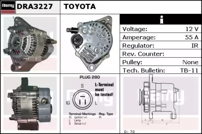 Генератор REMY DRA3227