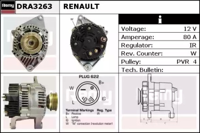 Генератор REMY DRA3263