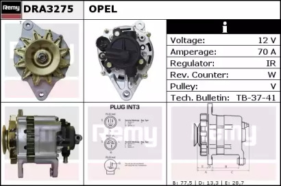 Генератор REMY DRA3275