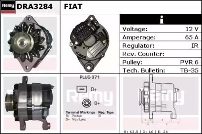 Генератор REMY DRA3284