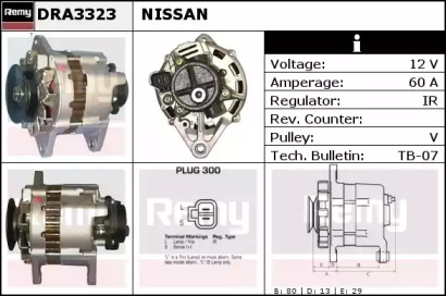 Генератор REMY DRA3323