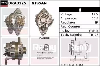 Генератор REMY DRA3325