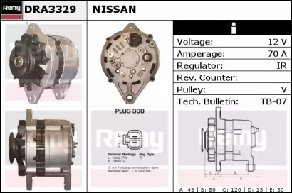 Генератор REMY DRA3329