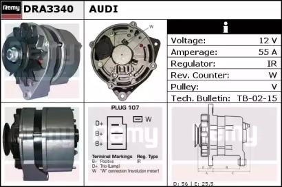 Генератор REMY DRA3340