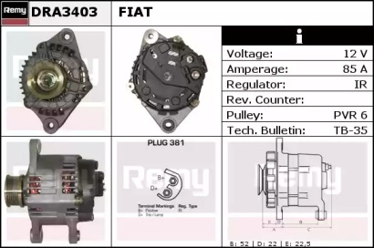 Генератор REMY DRA3403