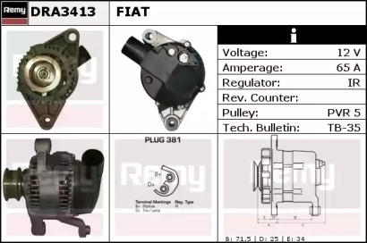Генератор REMY DRA3413