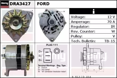 Генератор REMY DRA3427