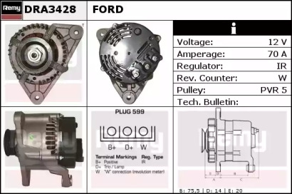 Генератор REMY DRA3428