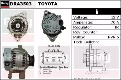 Генератор REMY DRA3503