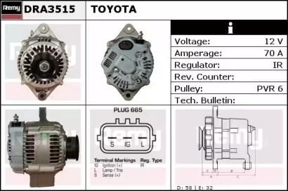 Генератор REMY DRA3515